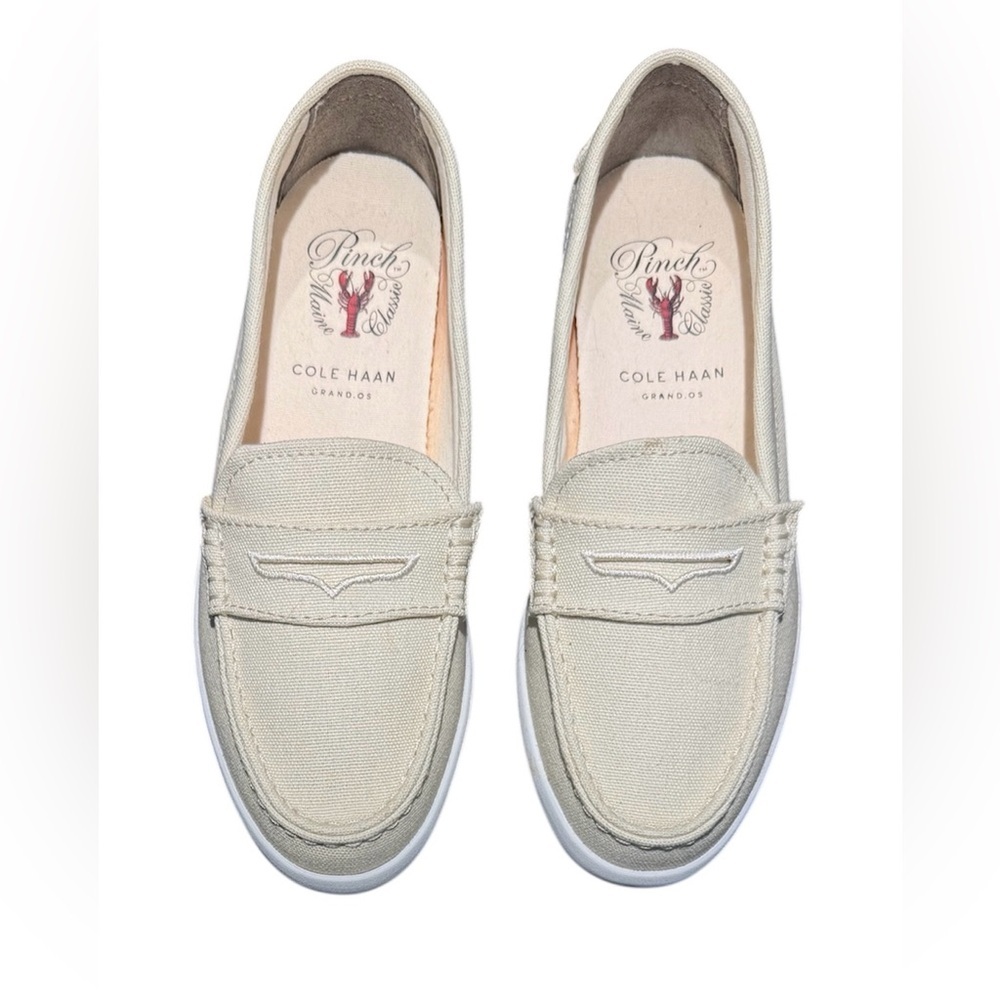 Women’s Cole Haan Pinch Maine Classic Canvas Weekender Loafer Size 7.5